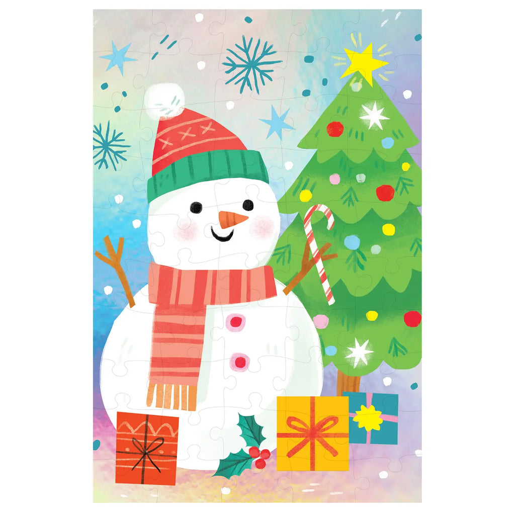 Snowman || 50 Piece Holographic Puzzle