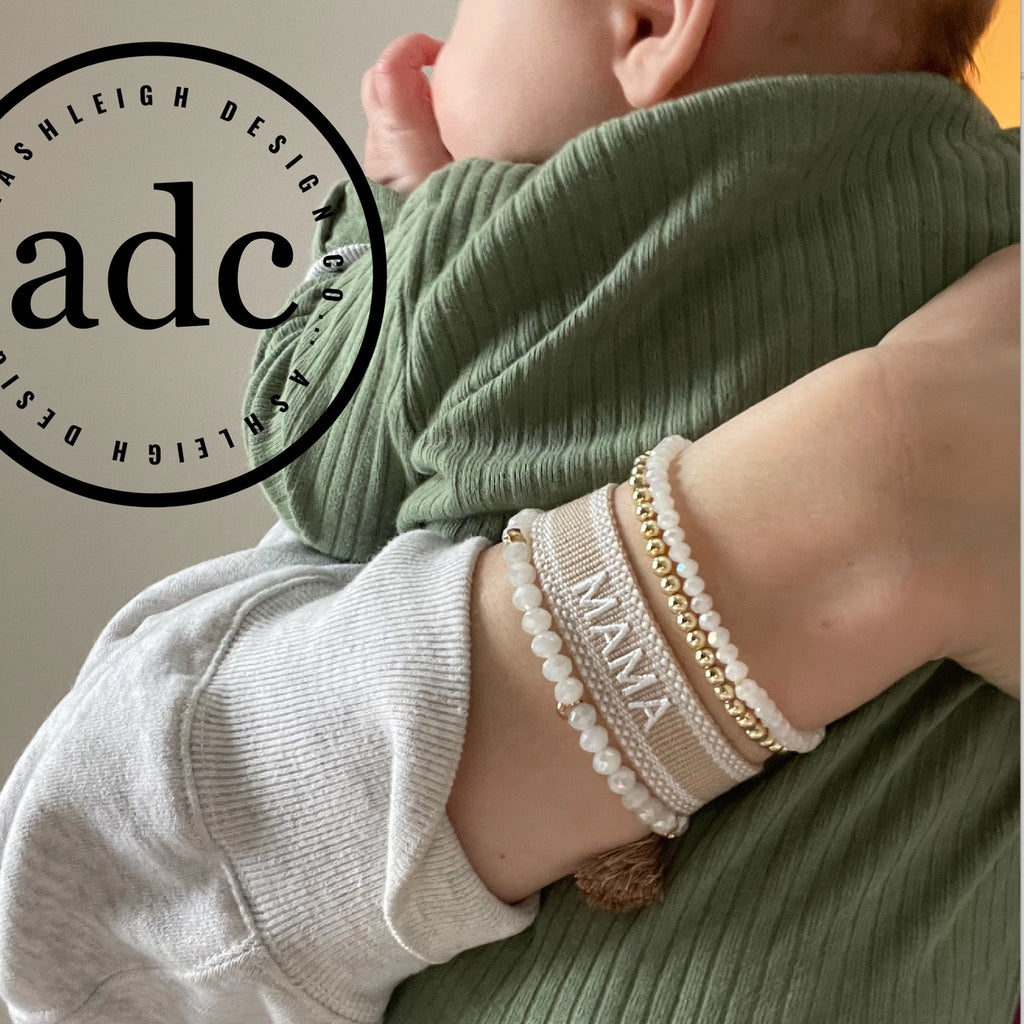 Adult Canvas Bracelet || Mama