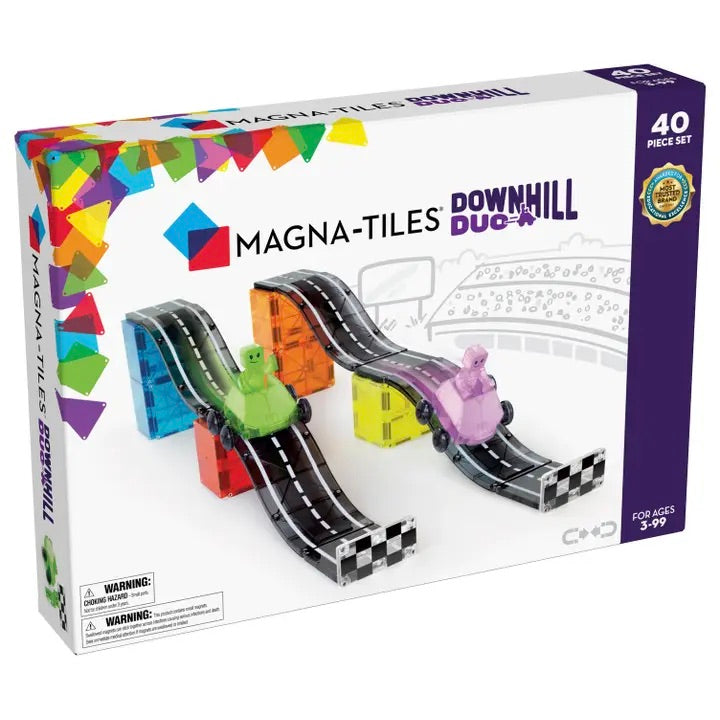 Magna-Tiles Downhill Duo || 40 Piece Set