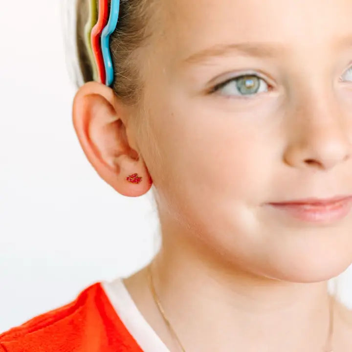 Red Slipper Earrings