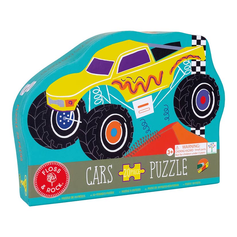 20pc Shaped Puzzle || Cars Monster Truck