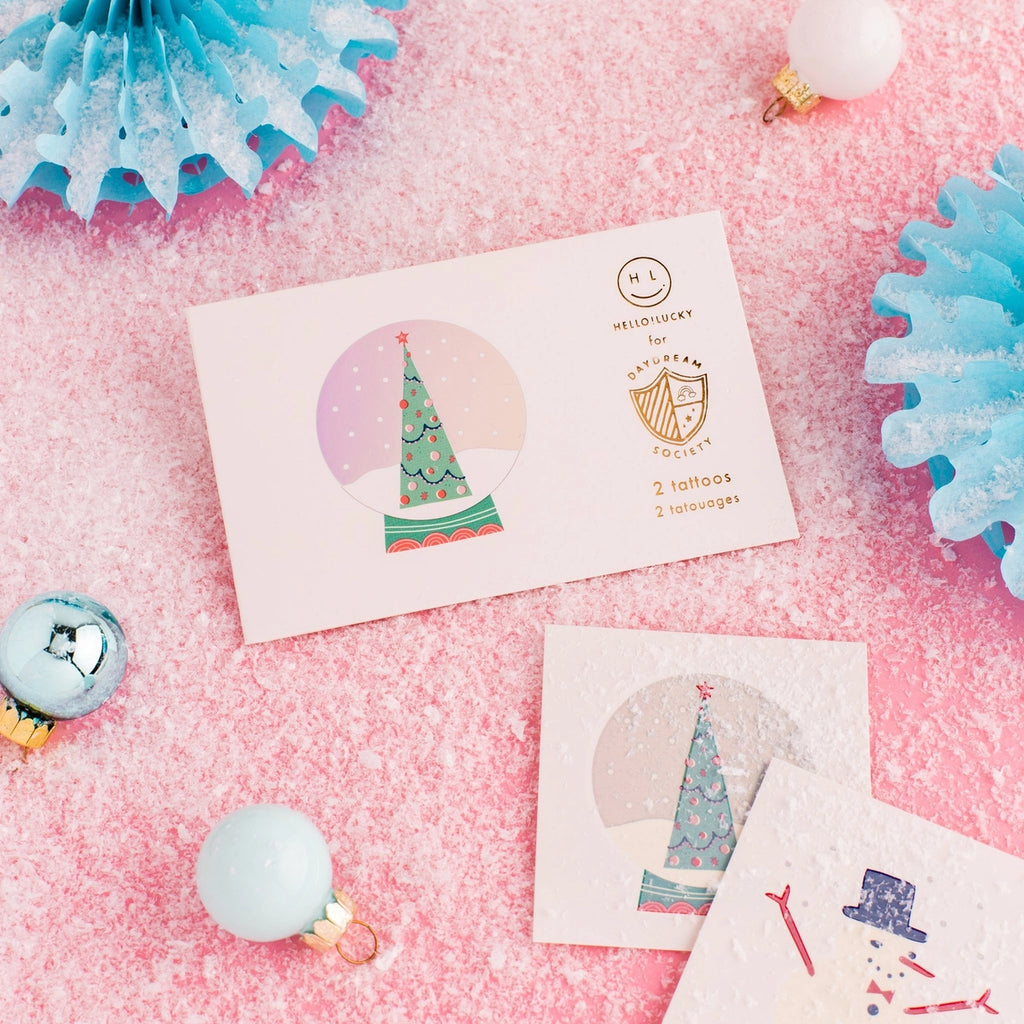 Temporary Tattoos 2 pack || Snow Day