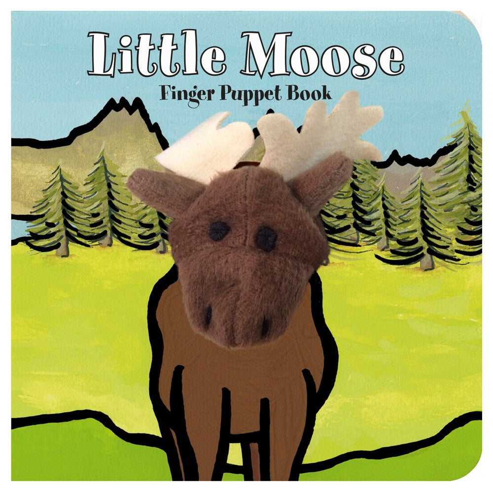 Little Moose Finger Puppet Book