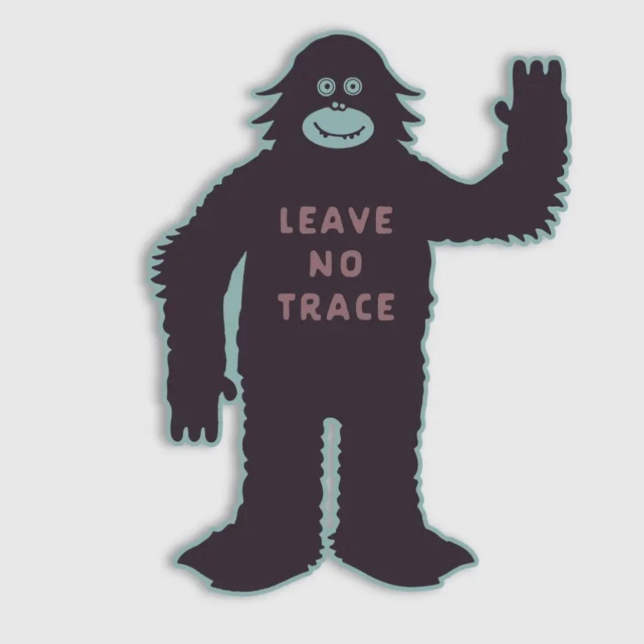 Leave No Trace Vinyl Sticker