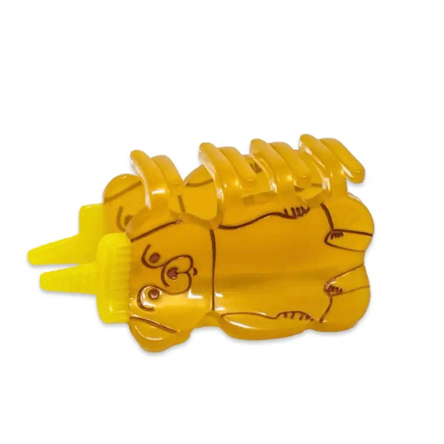 Honey Bear Hair Claw Clip || Mini