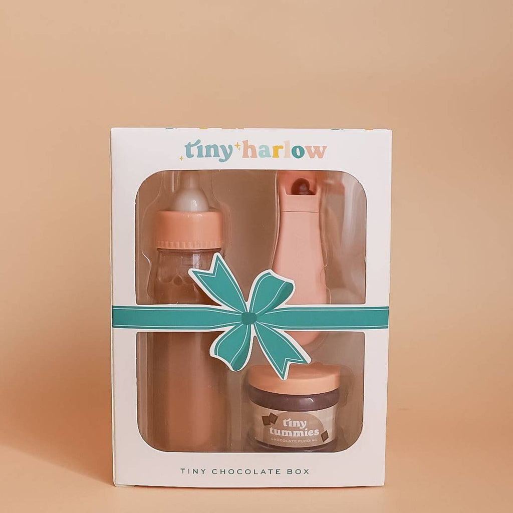 Tiny Tummies Puree and Milk Set || Chocolate