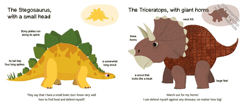 Touch and Explore: Dinosaurs