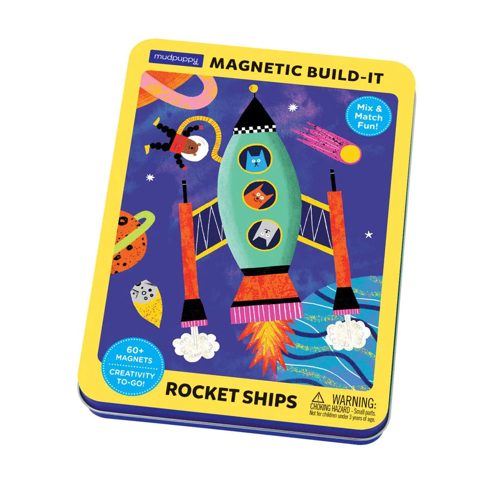 Magnetic Play Set || Rocket Ships