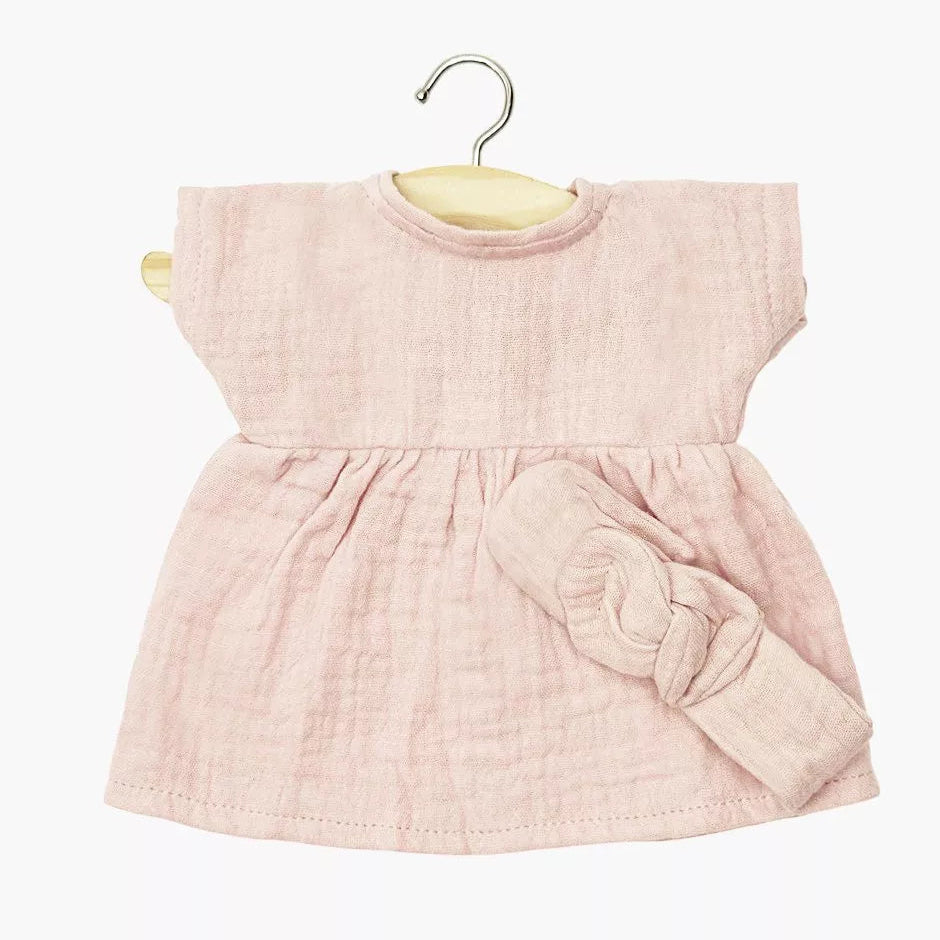Dress and Gauze Headband For Babies || Petal