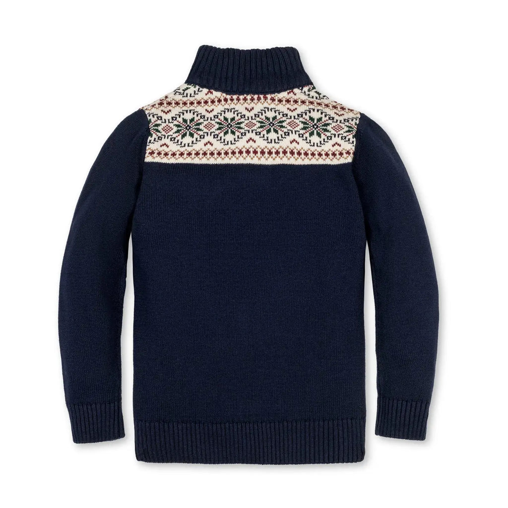 Organic Mock Neck Sweater