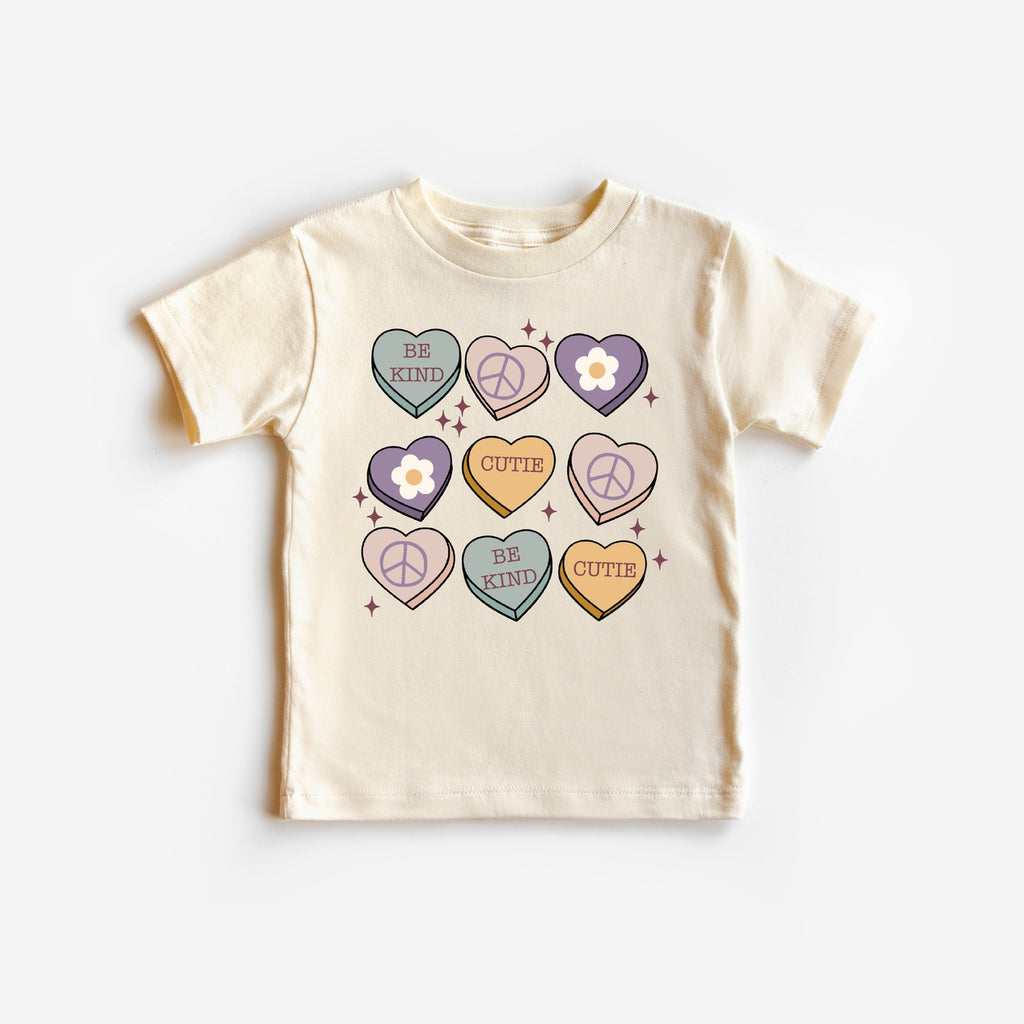 Conversation Hearts Organic Shirt