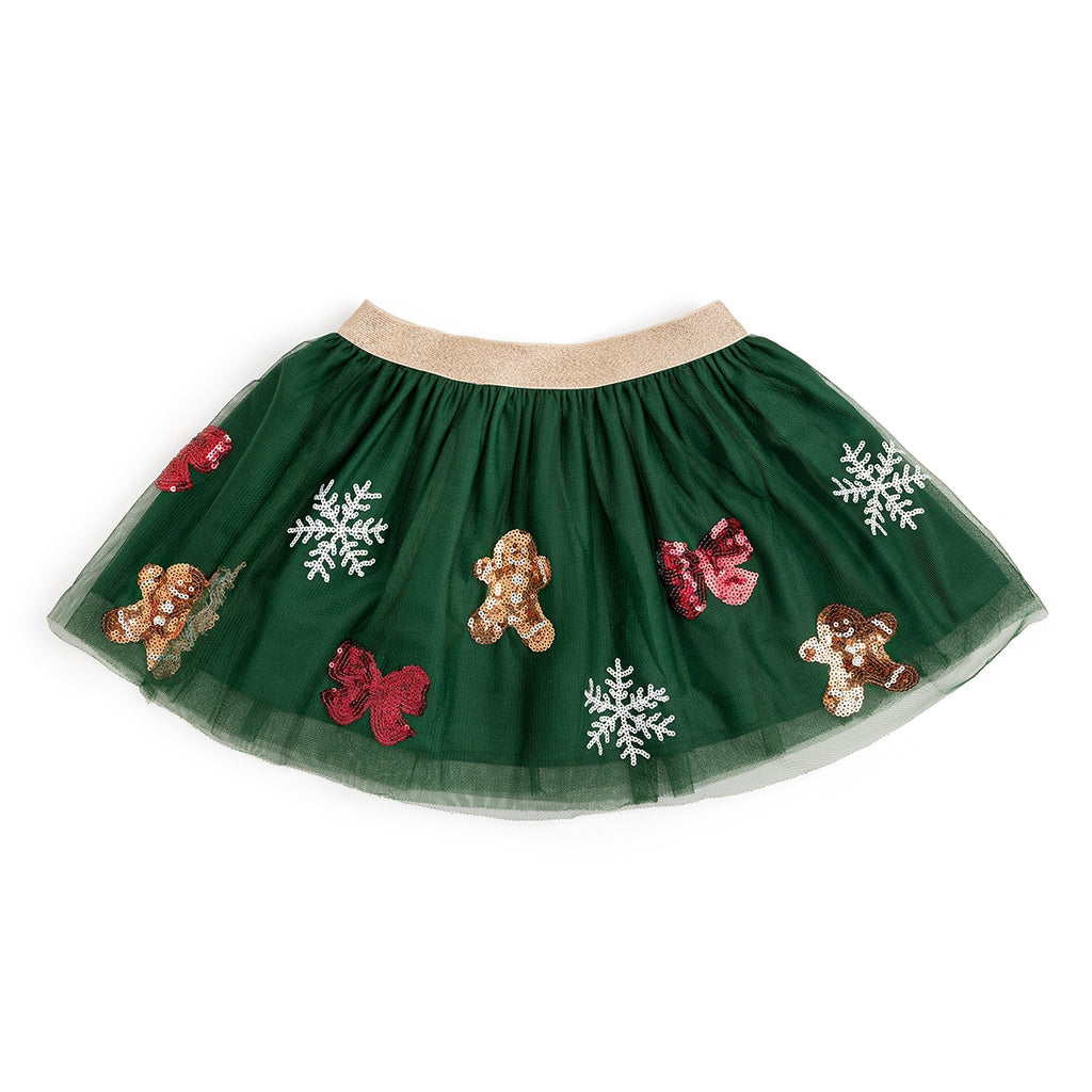 Gingerbread Joy Sequin Tutu