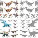 Roaring, Rumbling Tattoo Dinosaurs