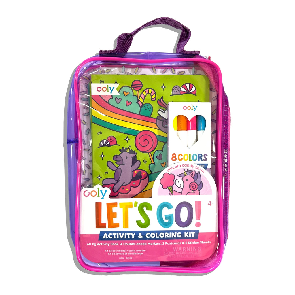 Let's Go! || Activity & Coloring Kit