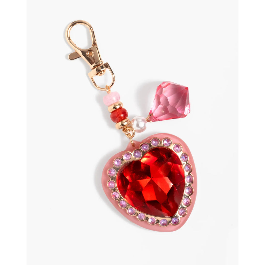Royal Heart Bag Charm