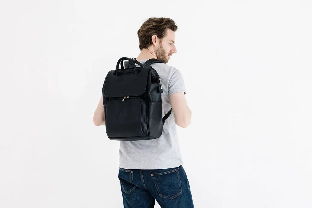 Citi Explorer Diaper Bag Backpack || Black