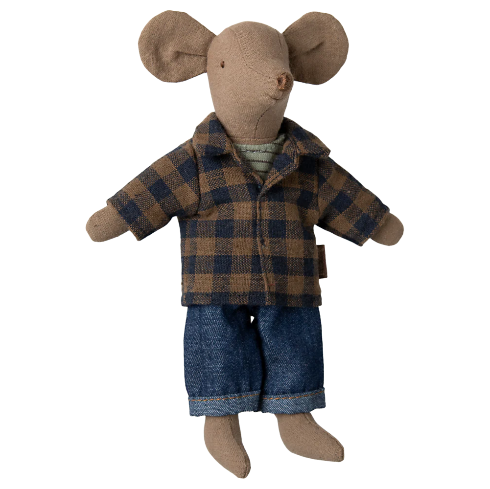Dad Mouse || Light Brown