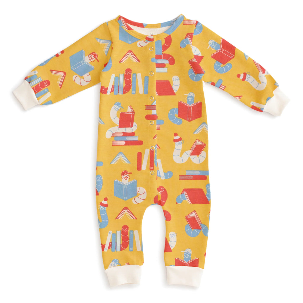 French Terry Jumpsuit || Bookworms