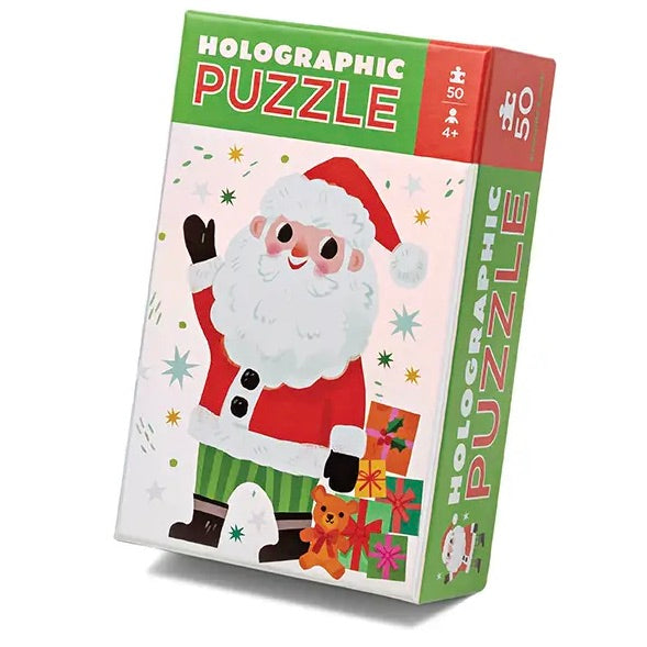 Santa || 50 Piece Holographic Puzzle
