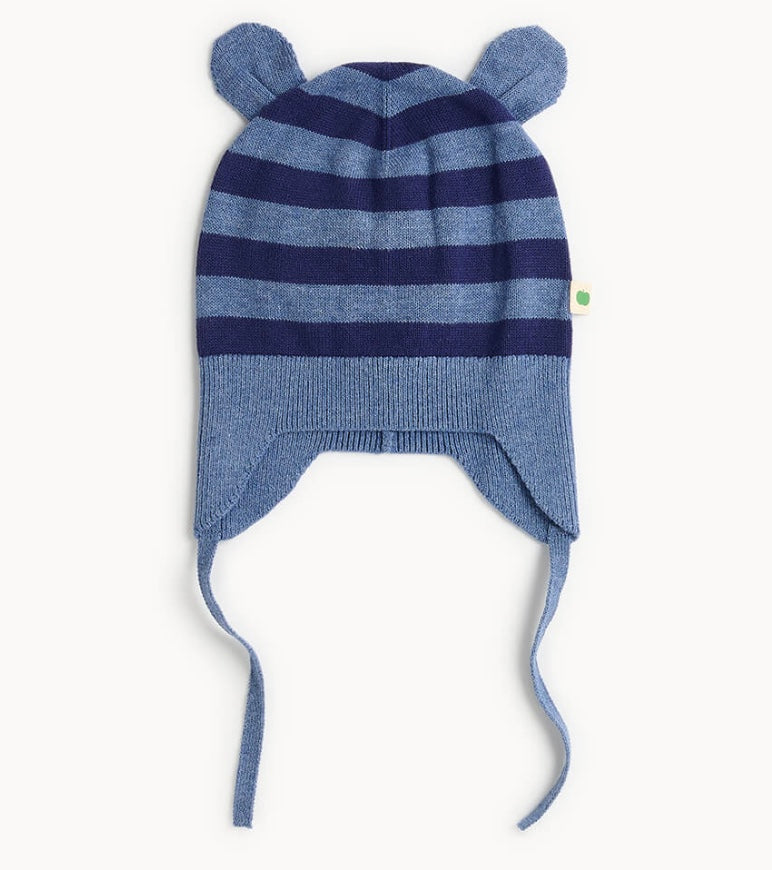Attie Knit Hat || Dusty Blue