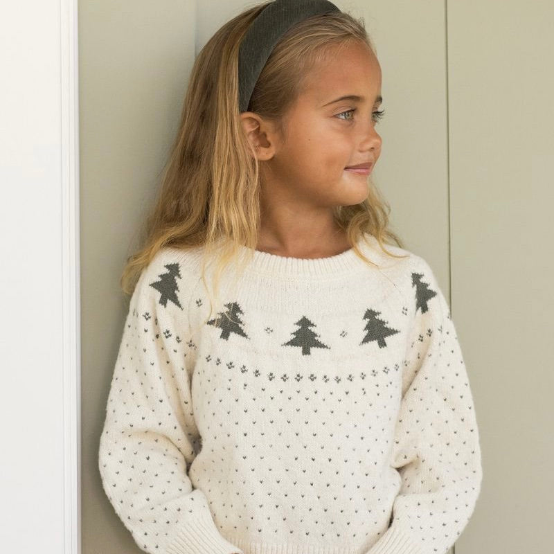 Fair Isle Sweater || Trees