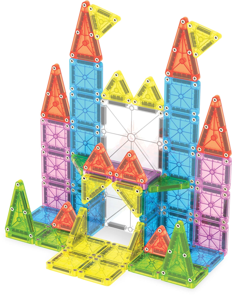 Magna-Tiles Travel Set || 55 Piece Deluxe Set