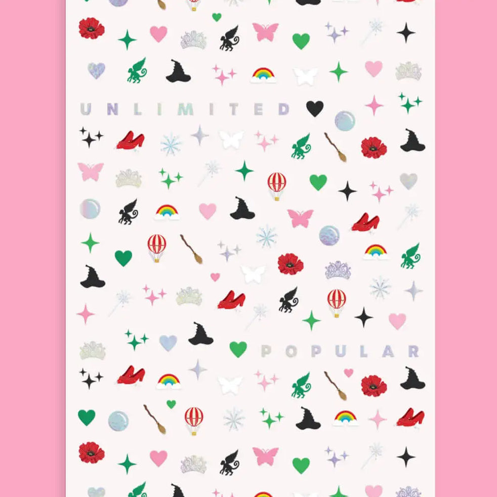 Wicked Witch Nail Stickers