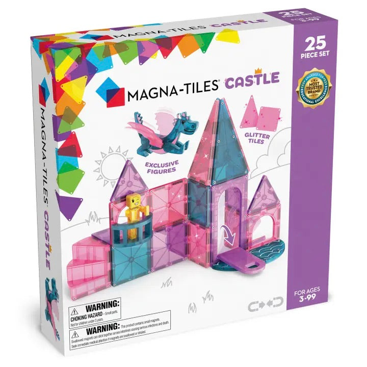 Magna-Tiles Castle || 25 Piece Set