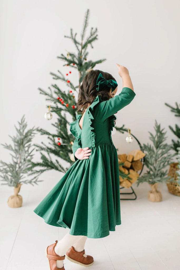 Adelisa Dress || Evergreen