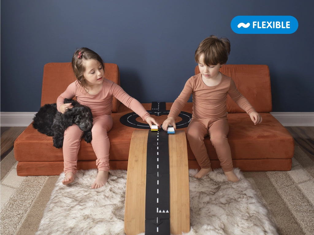 Medium Flexible Toy Road Set || Expressway