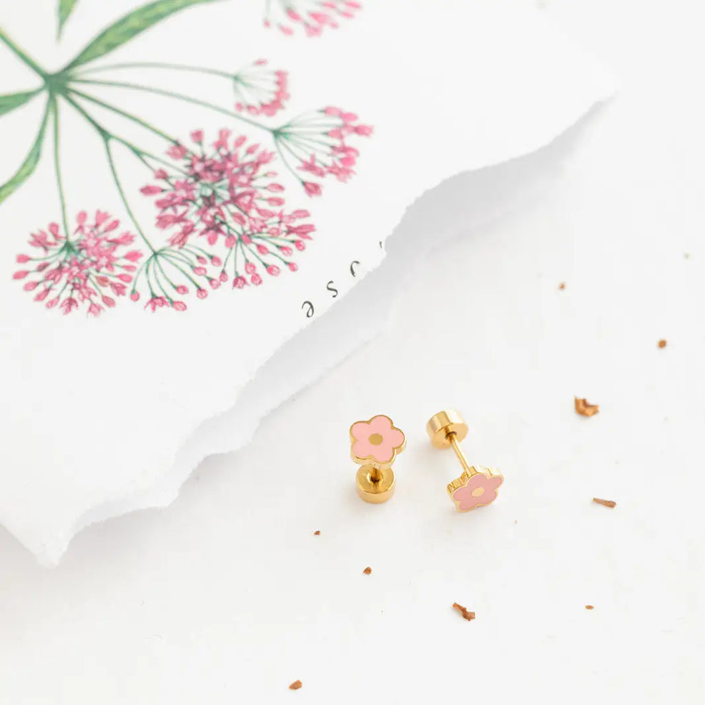 Petite Flower Earrings