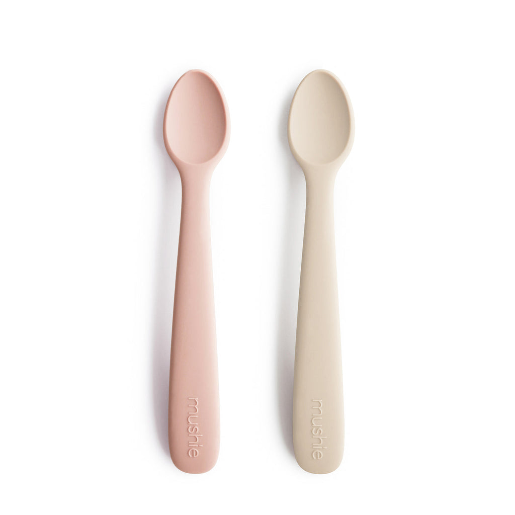 Silicone Baby Feeding Spoons || 2 Pack