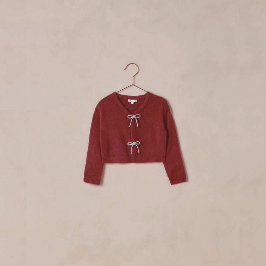 Bow Cardigan || Ruby