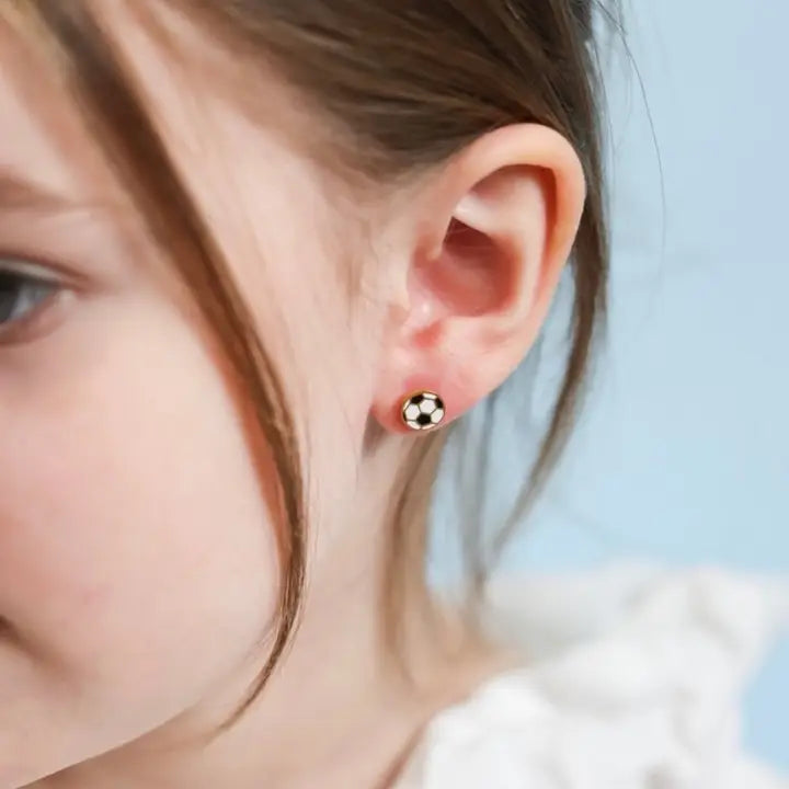 Soccer Earrings