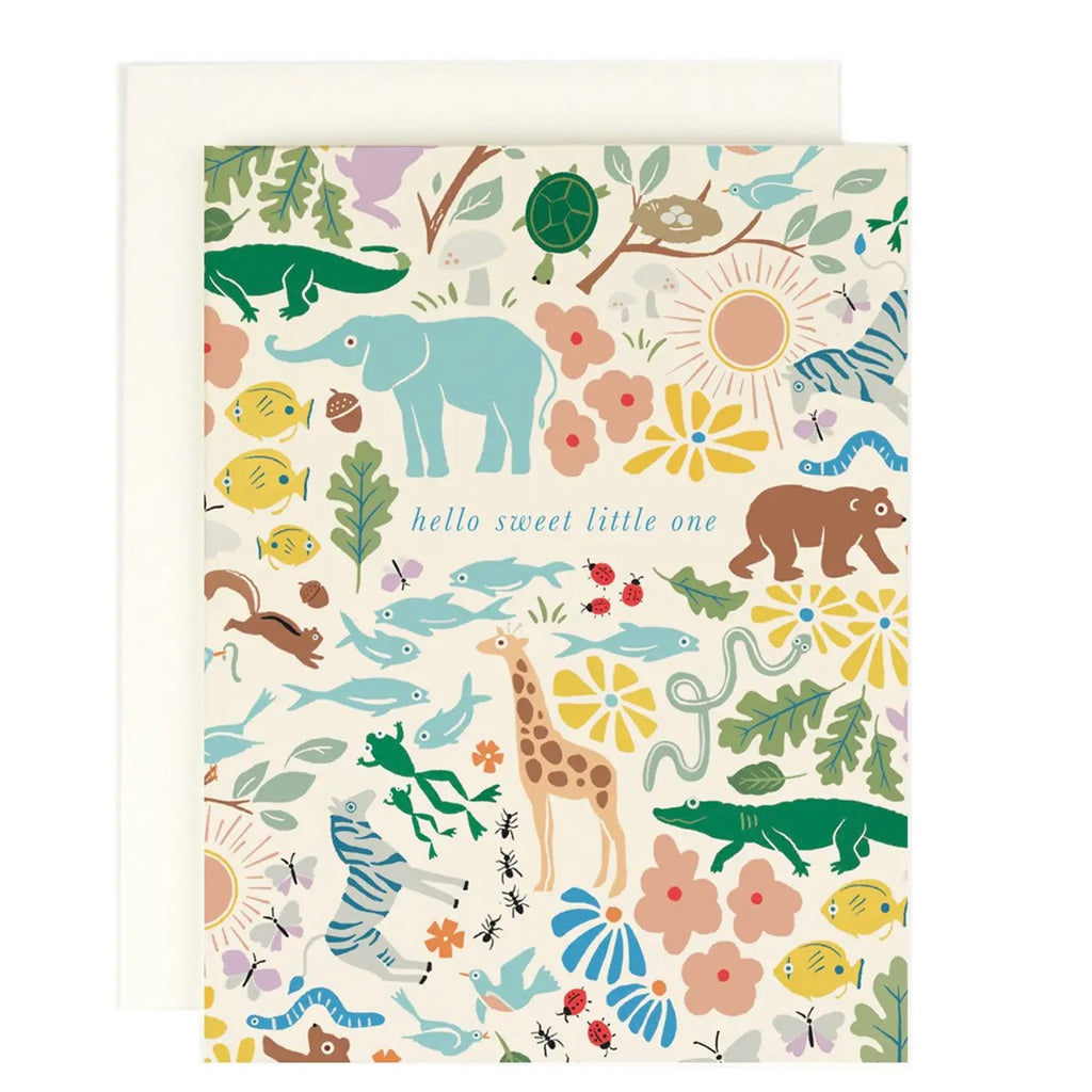 Sweet Little One Baby Card