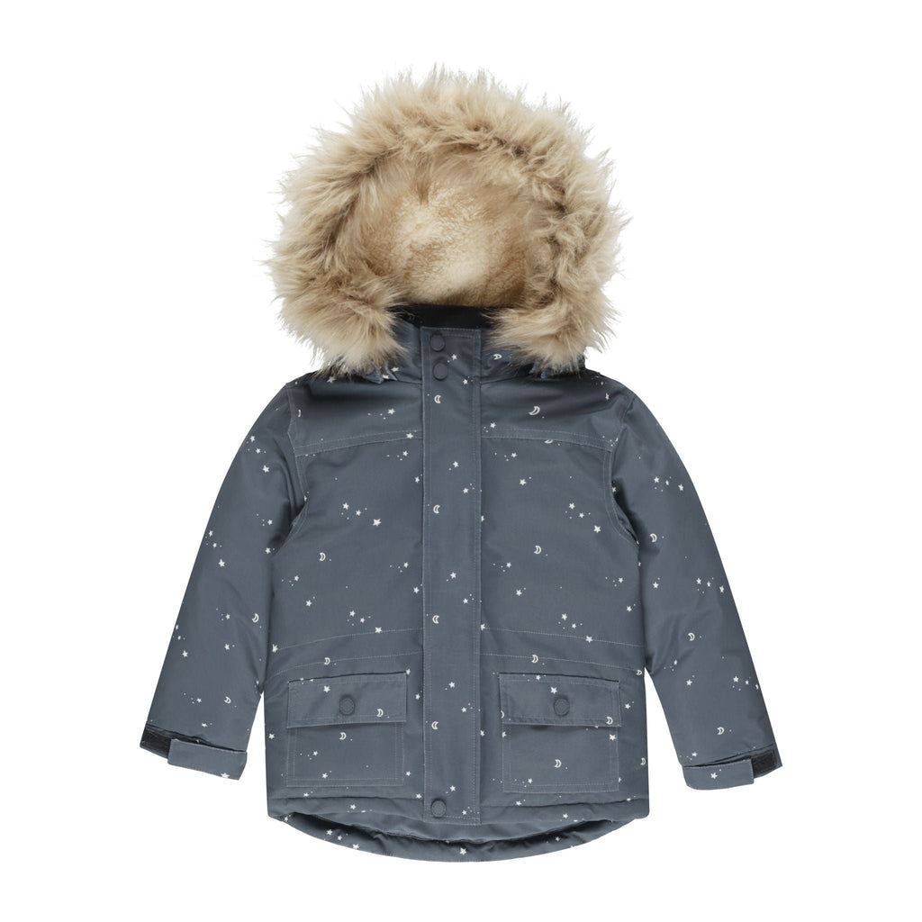 Parka Ski Jacket || Indigo Stars