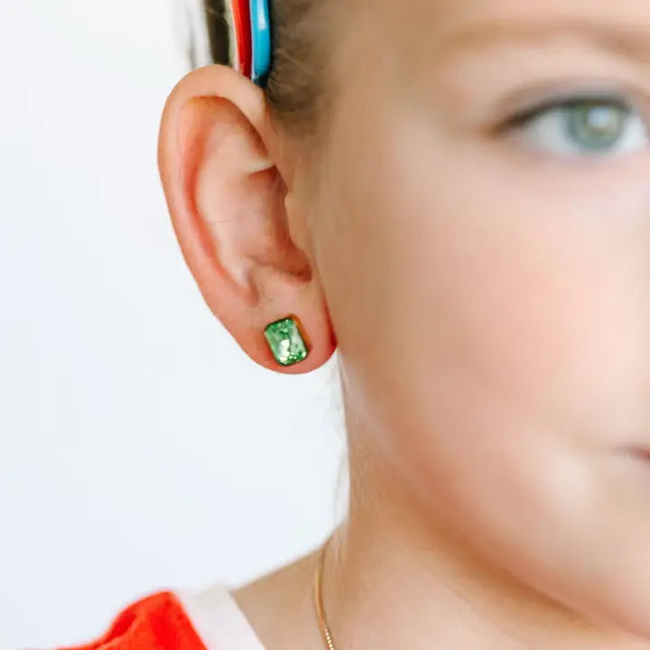 Emerald Gem Earrings