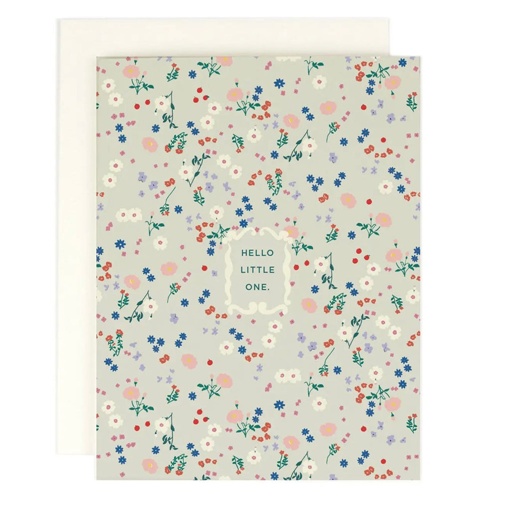 Hello Little One Baby Card