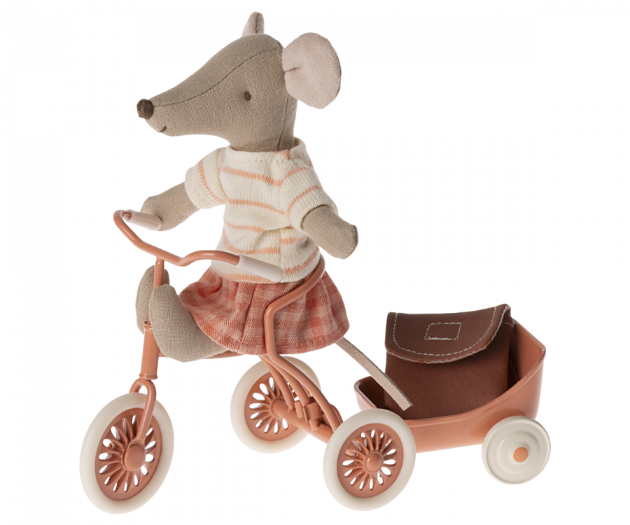 Tricycle Mouse, Big Sister || Coral