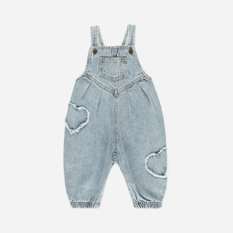 Vintage Overall || Light Washed Denim