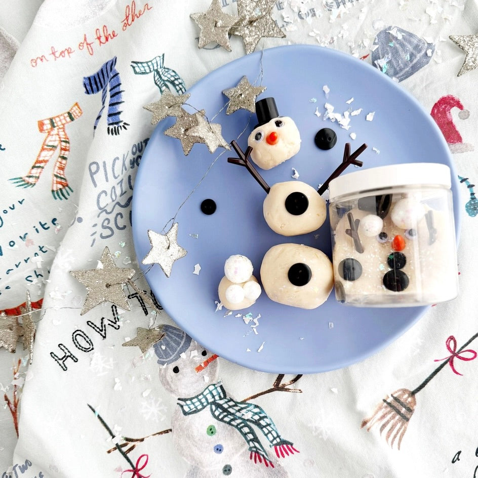 Mini Dough-to-Go || Snowman