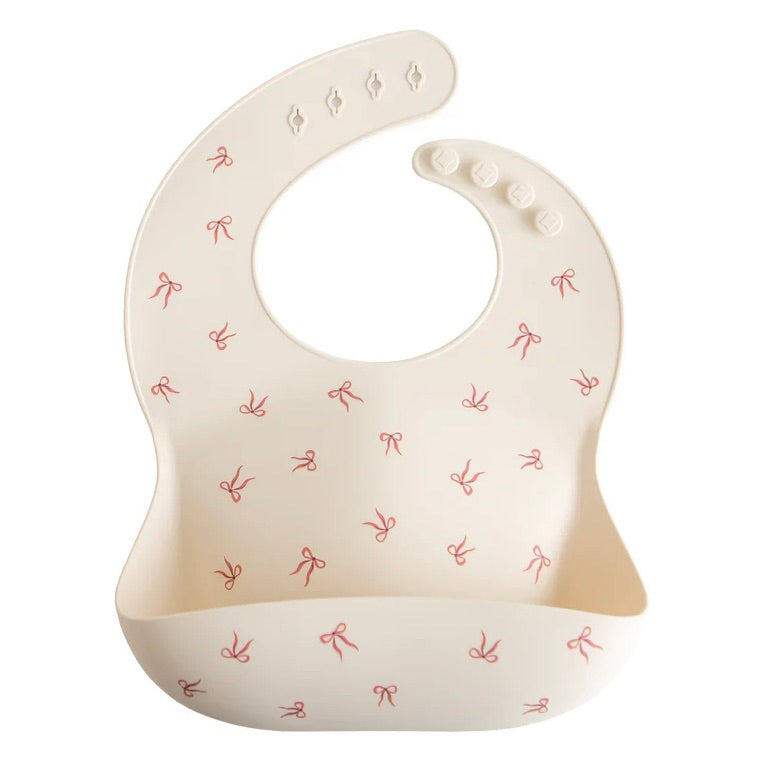 Mushie Silicone Baby Bib