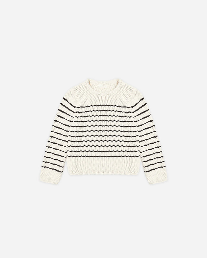 Jacques Sweater || Black Stripe