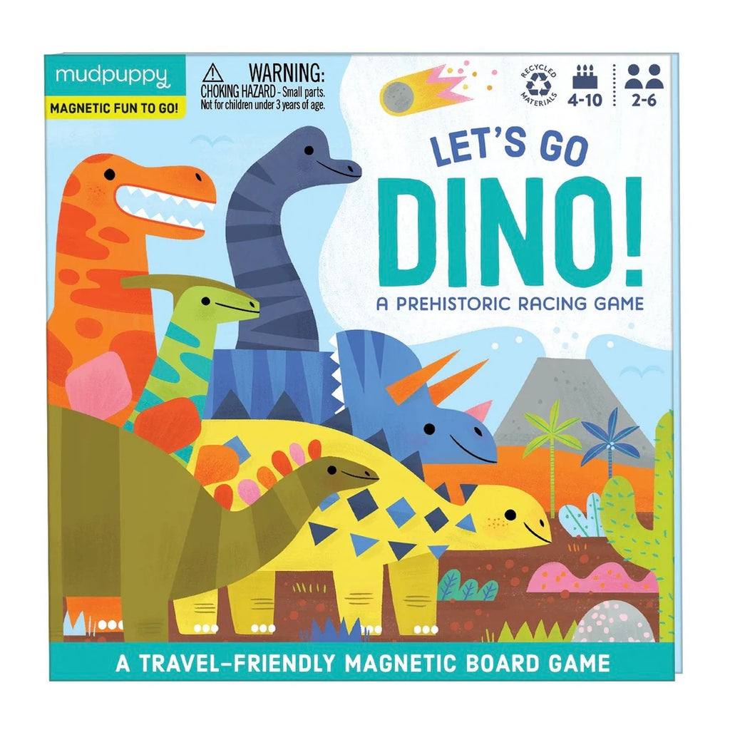 Magnetic Board Game || Let's Go Dino!