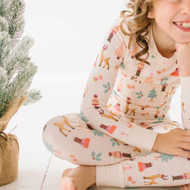 2 Piece Bamboo Pajama || Nutcracker