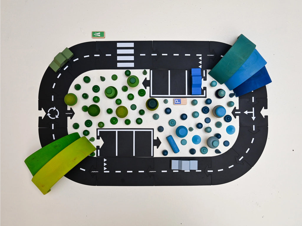 Medium Flexible Toy Road Set || Expressway