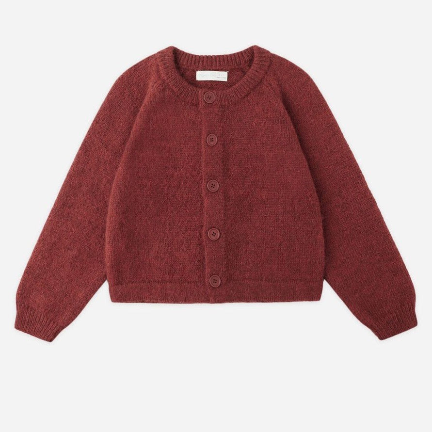 Fuzy Cardigan || Ruby