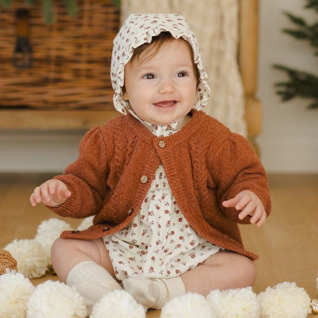 Holly Cardigan || Cranberry