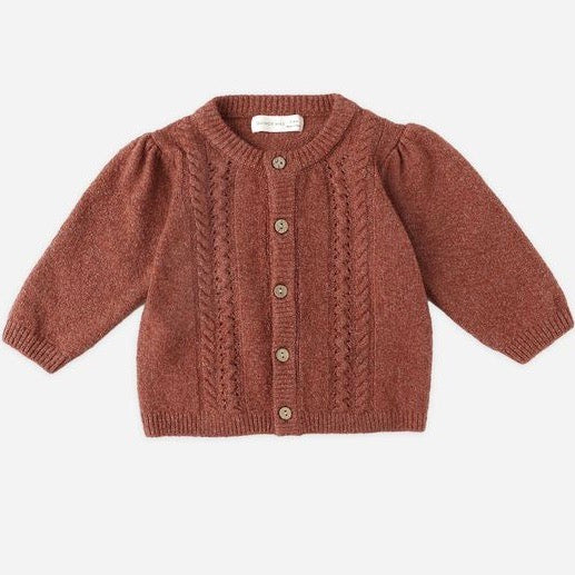 Holly Cardigan || Cranberry