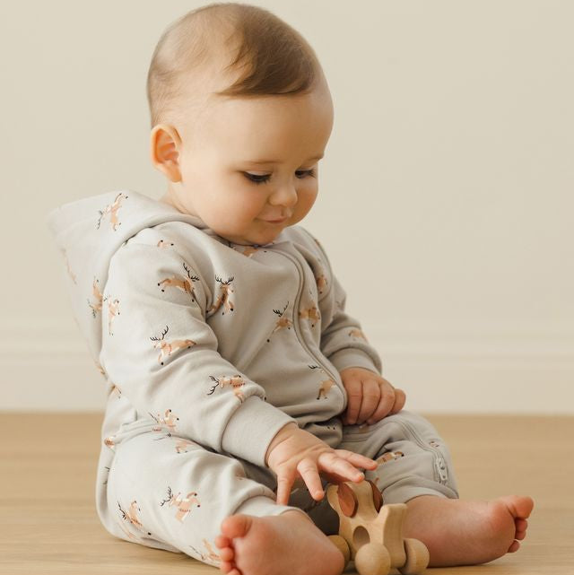 Hooded Jumpsuit || Reindeer